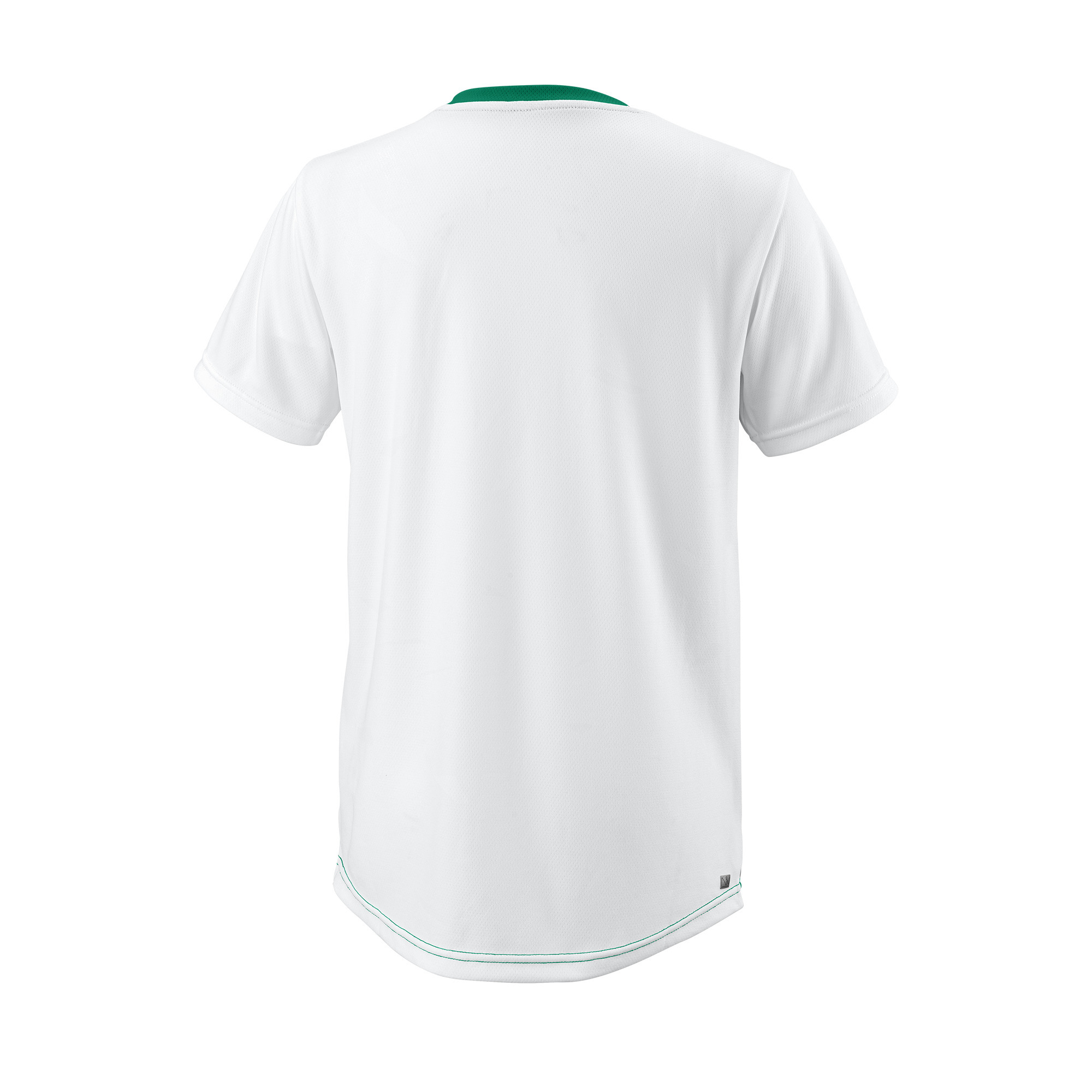 T Shirt Menino Wilson Team II Crew Green T Shirt Menino Wilson Team II