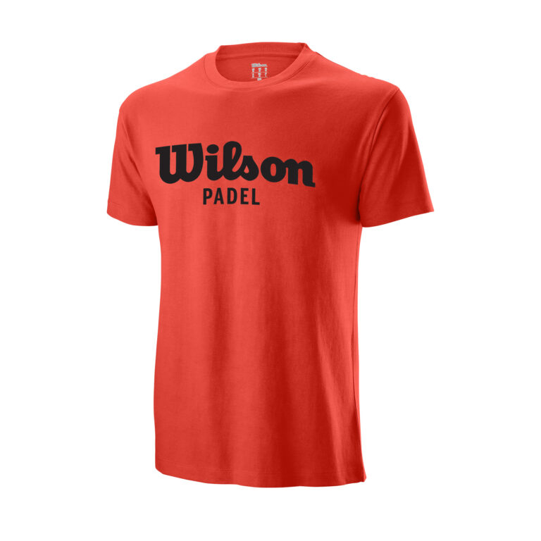 T-shirt-Homem-Wilson-Padel-Cotton-Red-1.jpeg