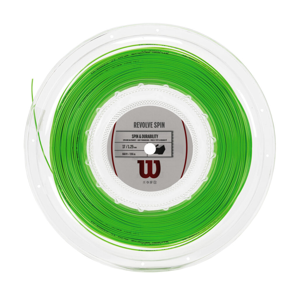 Rolo Corda Wilson Revolve Spin 17 Green - 1