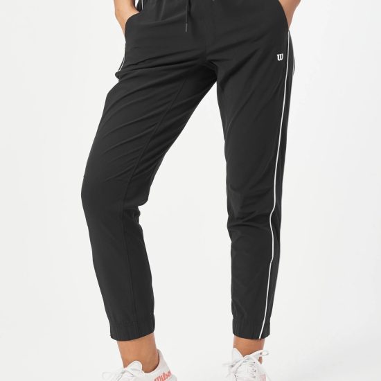 Calças Mulher WilsonTeam Action Warm-Up Pant Black - 1