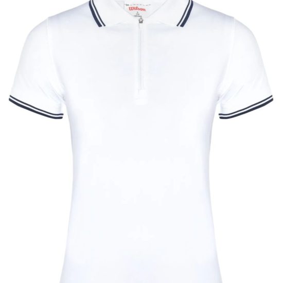 Polo Wilson Mulher Team Classic White - 1