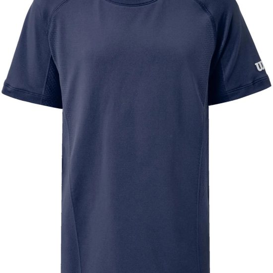 T-Shirt Criança Wilson Team Players Seamless Crew Navy